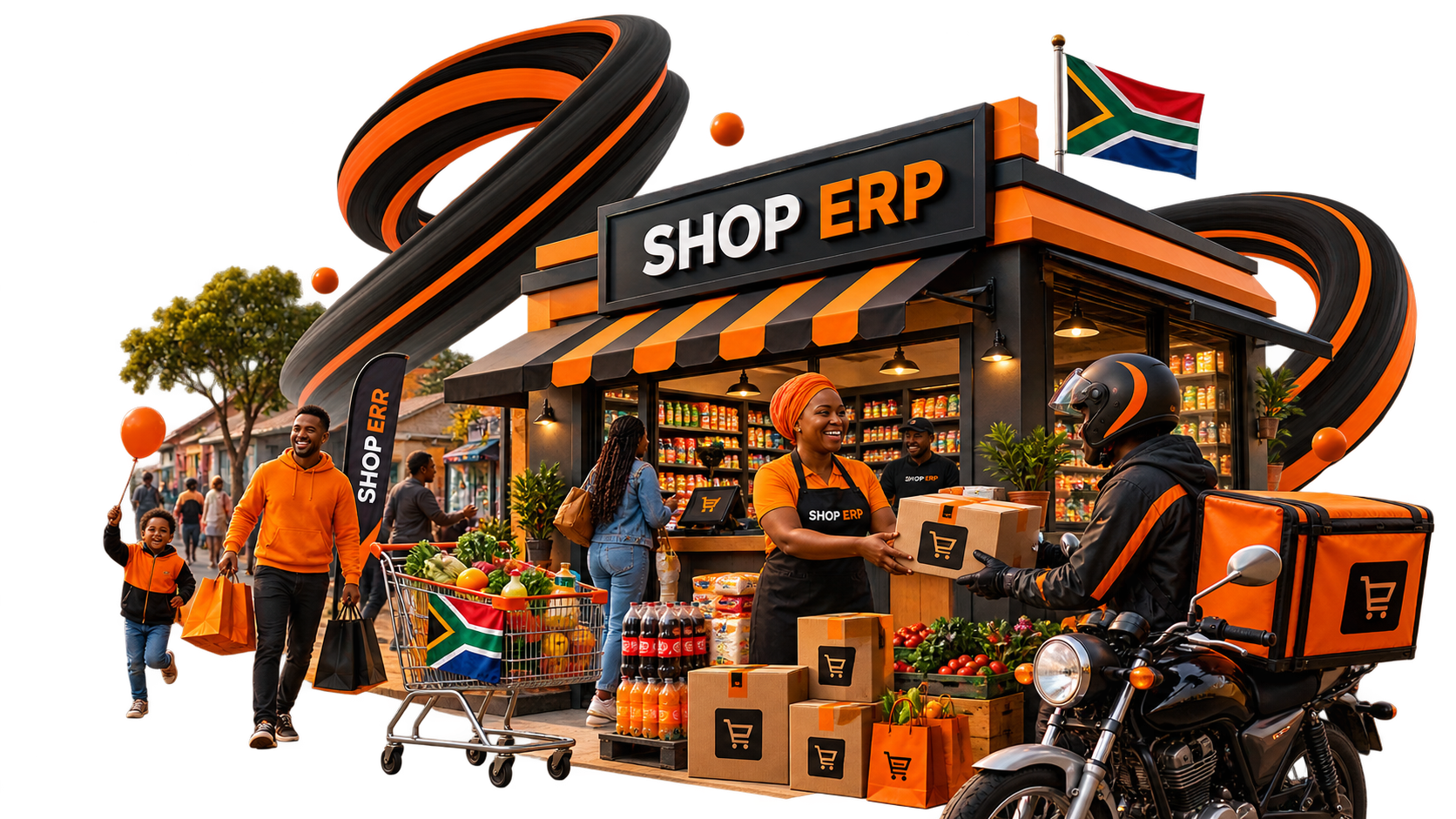 Shop ERP digital local commerce marketplace